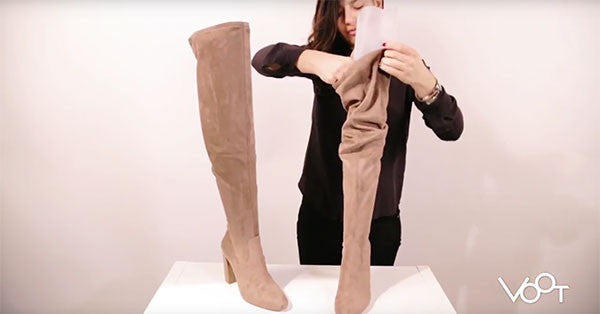 Over-the-Knee Boot Storage